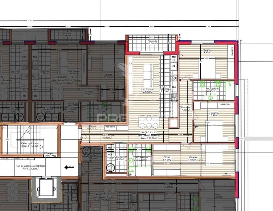 Apartamento T3 para Venda em Nine Foto 6