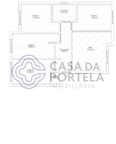 Apartamento T3 para Venda em São João Baptista