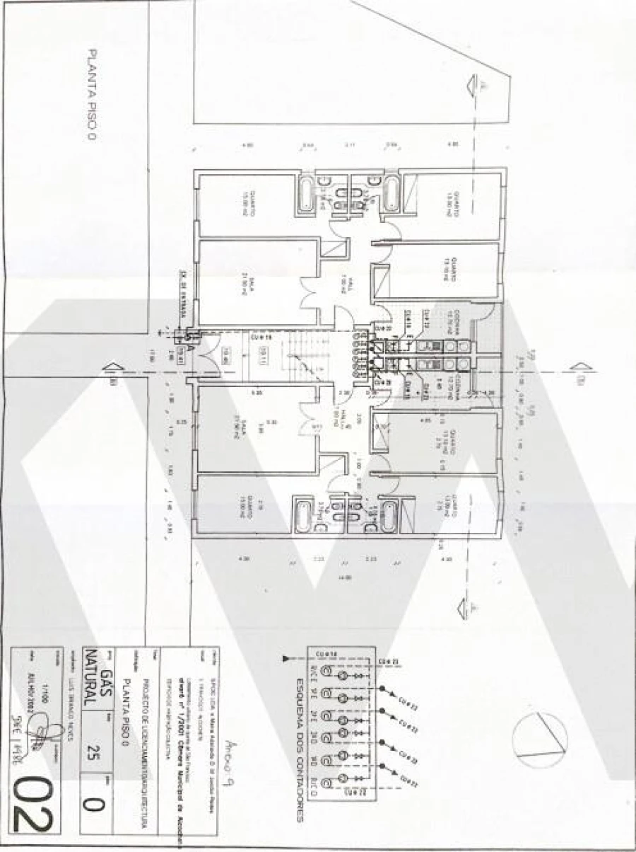 Apartamento T3 para Venda em São Francisco Planta 1