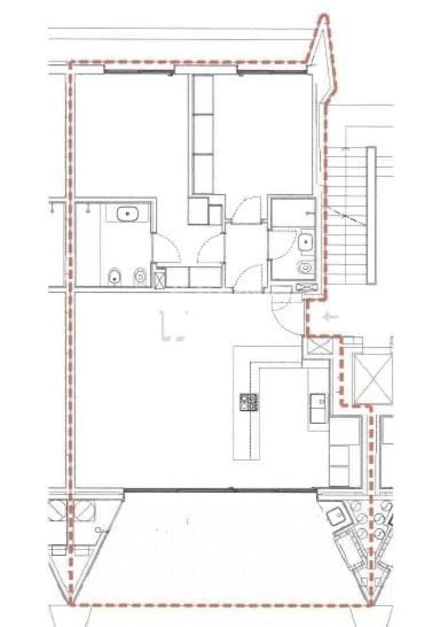 Apartamento T2 para Venda em Quarteira Planta 1