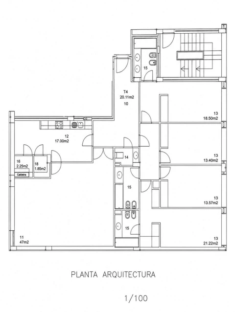 Apartamento T4 para Arrendamento em Matosinhos e Leça da Palmeira