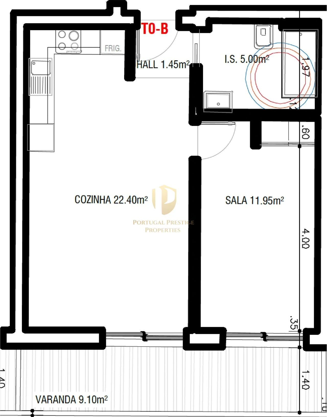 Apartamento T0 para Venda em Altura Foto 5