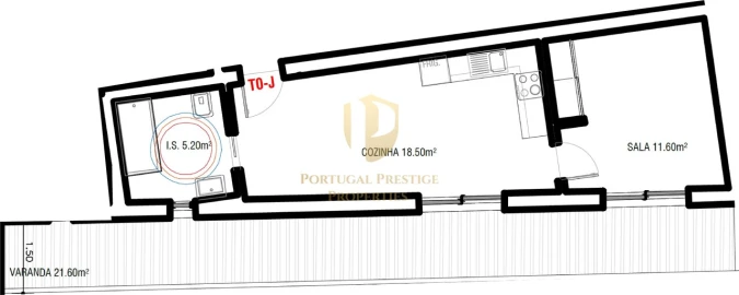 Apartamento T0 para Venda em Altura