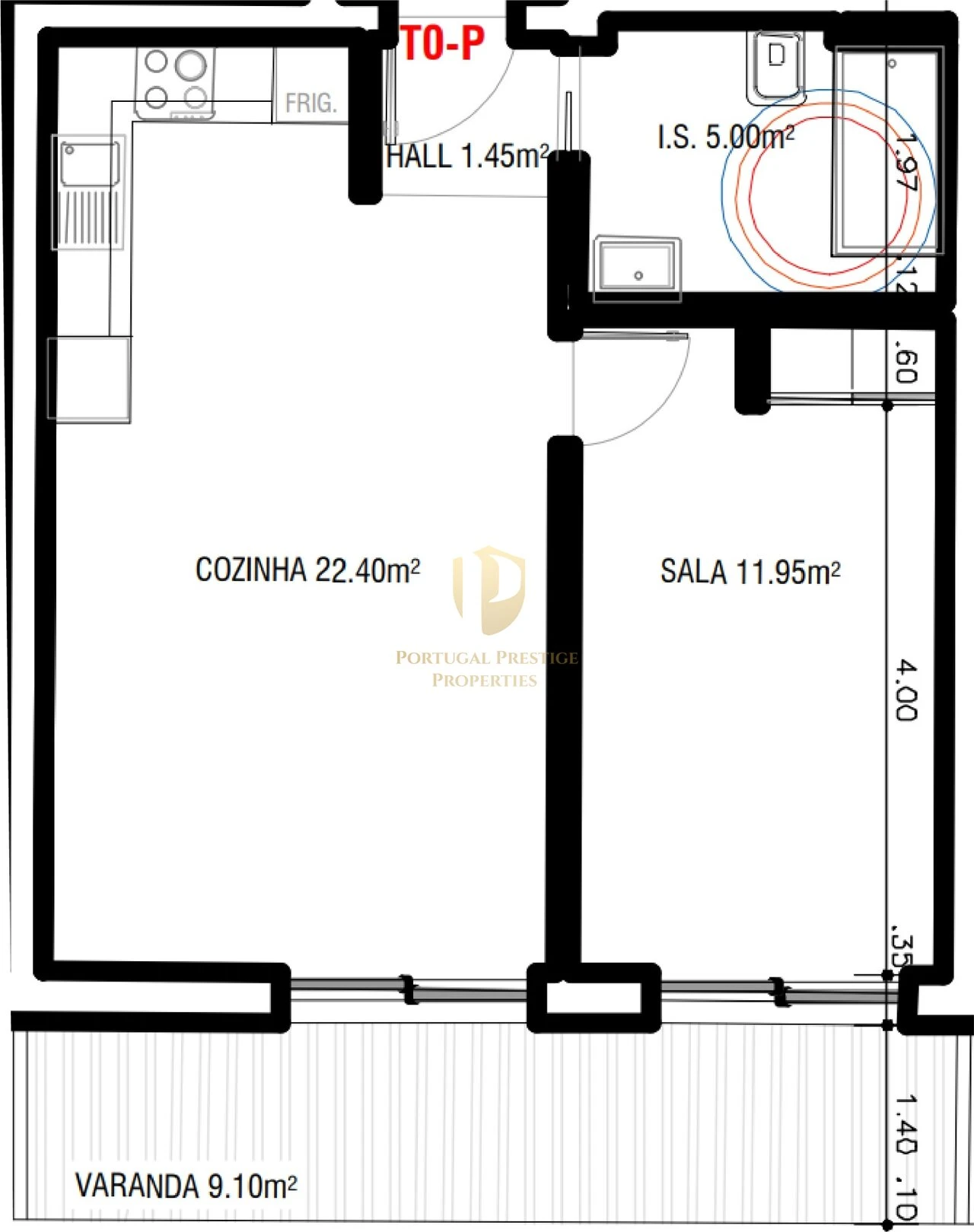 Apartamento T0 para Venda em Altura Foto 8