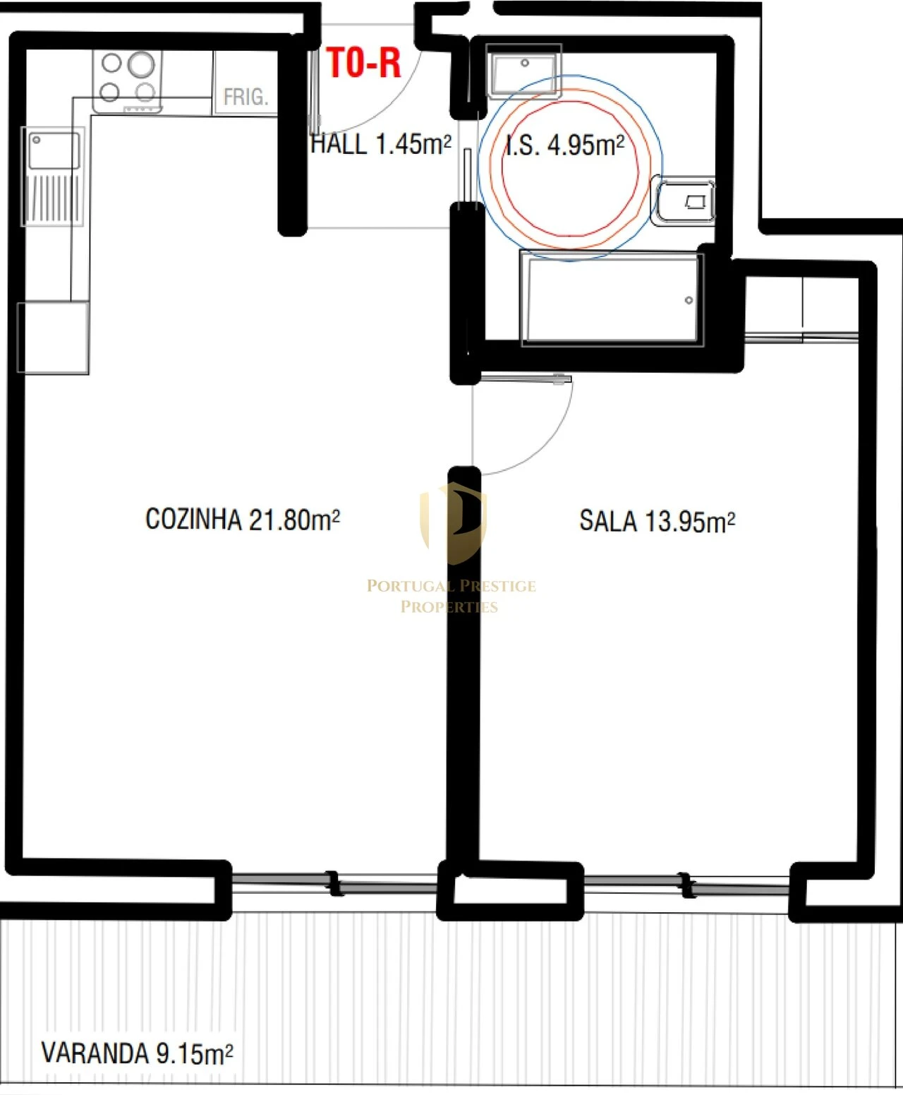 Apartamento T0 para Venda em Altura Foto 5