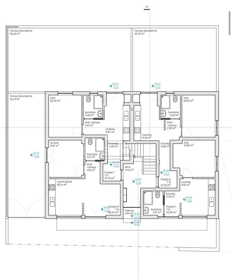 Apartamento T0 para Venda em Marrazes e Barosa Foto 14