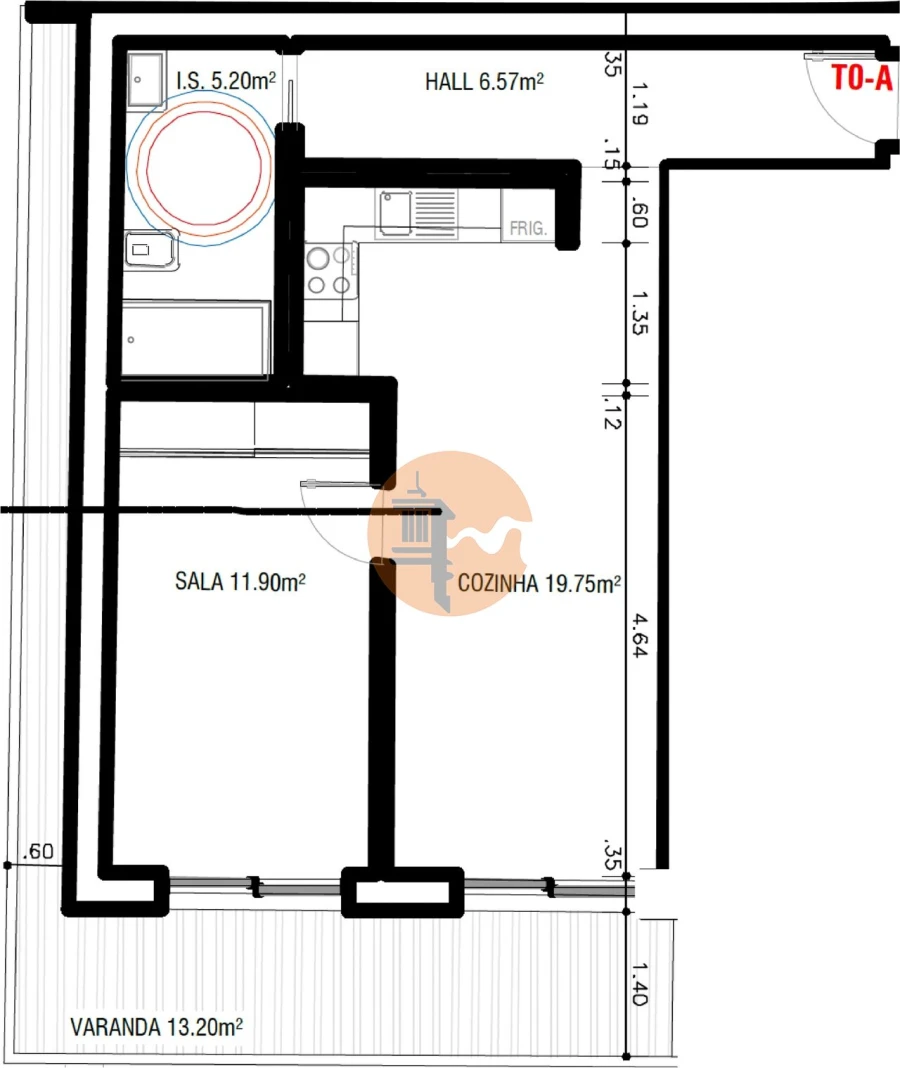 Apartamento T0 para Venda em Altura Foto 5