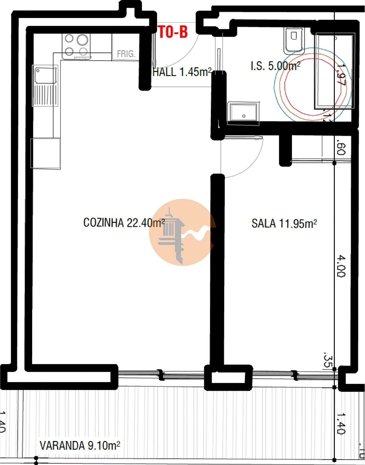 Apartamento T0 para Venda em Altura Foto 5