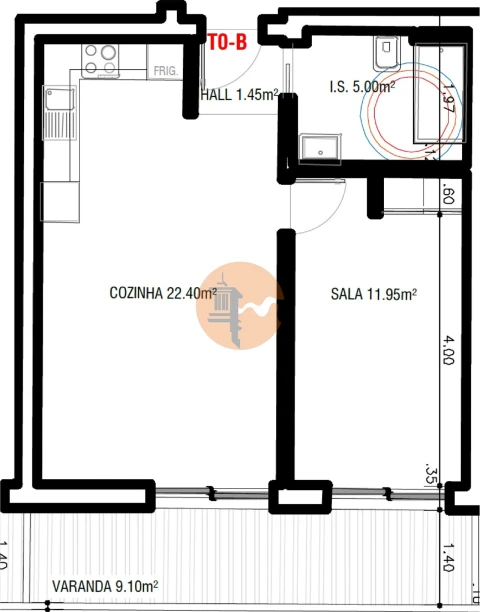 Apartamento T0 para Venda em Altura