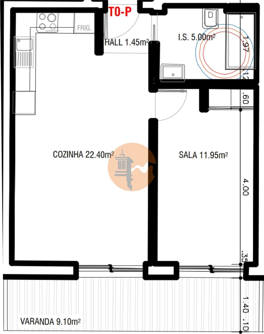 Apartamento T0 para Venda em Altura Foto 8