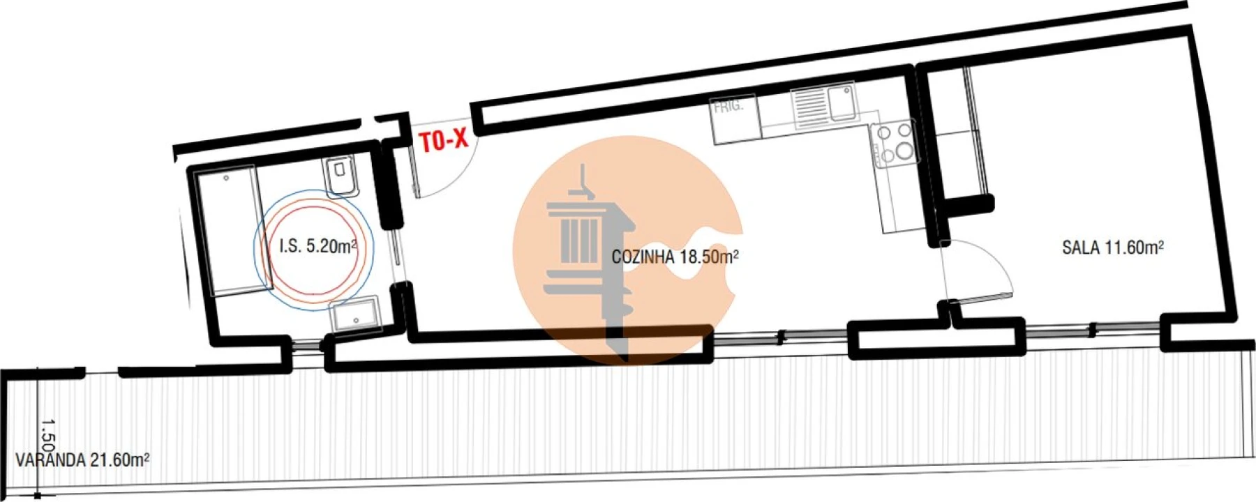 Apartamento T0 para Venda em Altura Foto 4