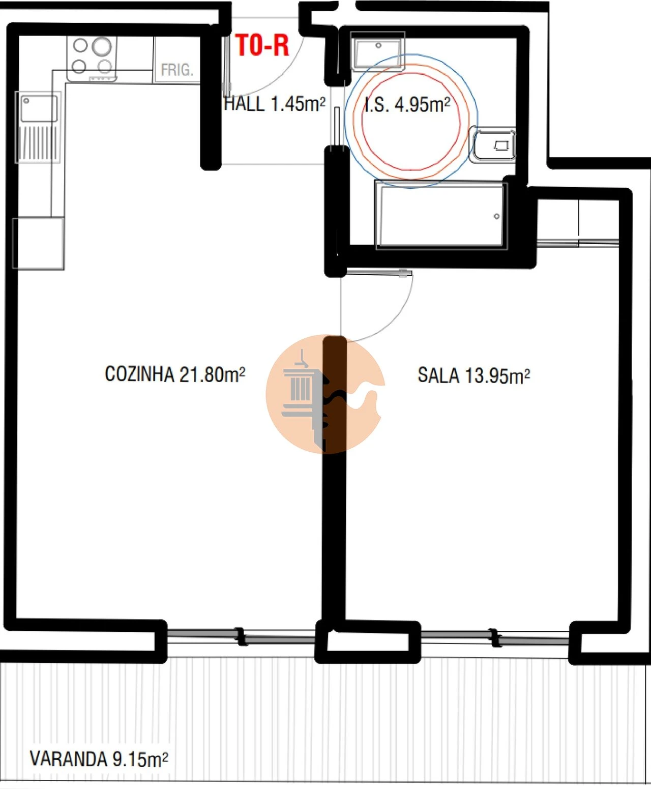Apartamento T0 para Venda em Altura Foto 5