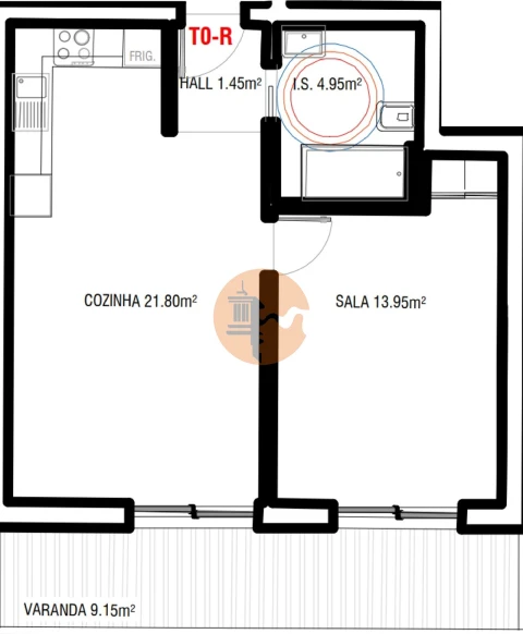 Apartamento T0 para Venda em Altura