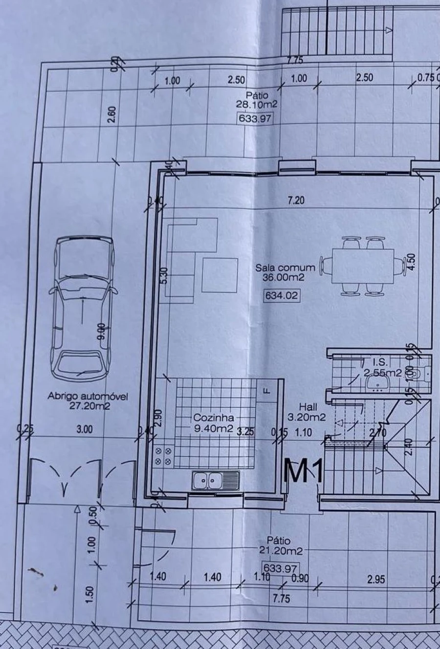 Moradia T3 para Venda em Camara de Lobos Planta 1