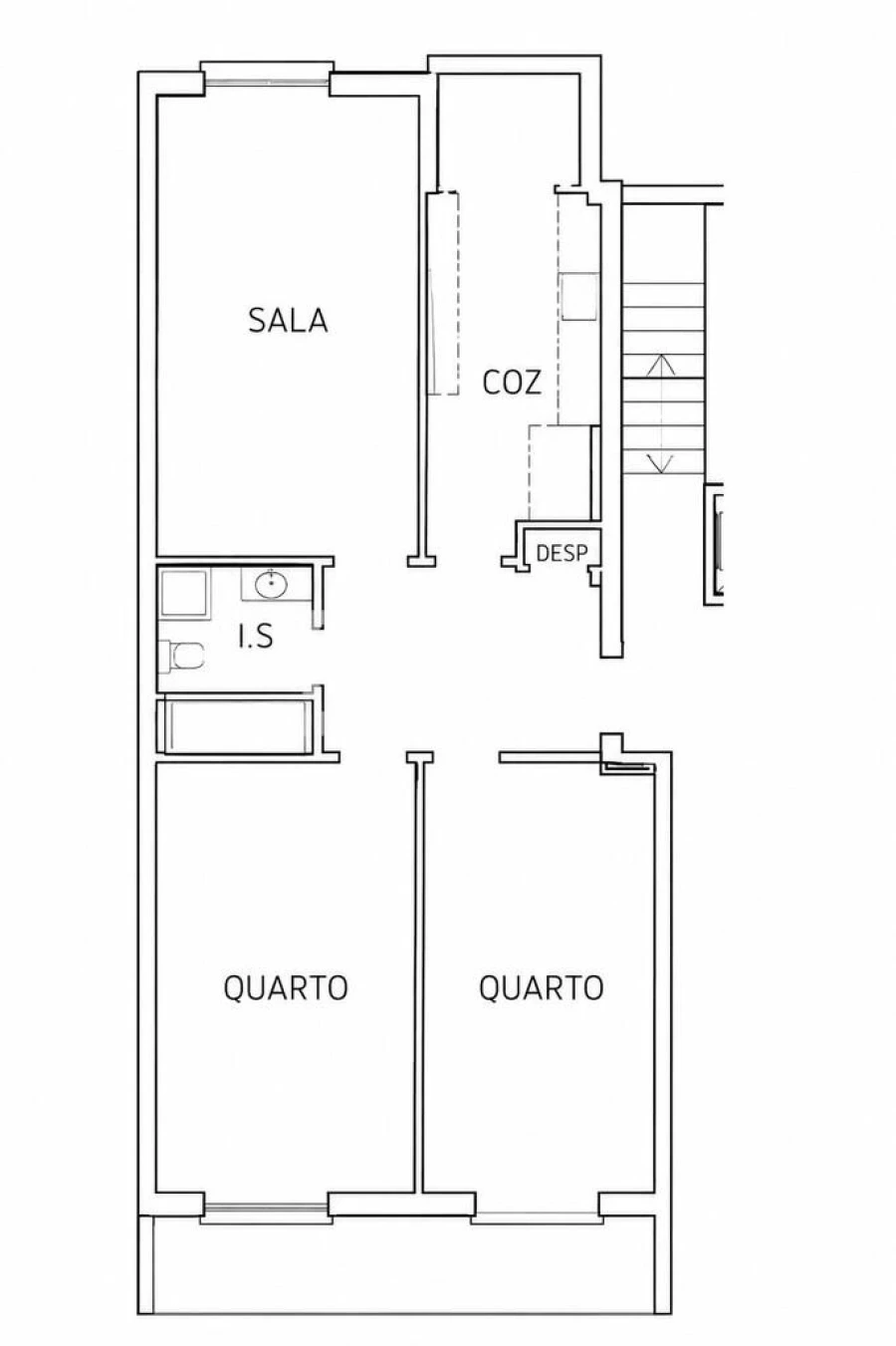 Apartamento T2 para Venda em Lumiar Foto 10