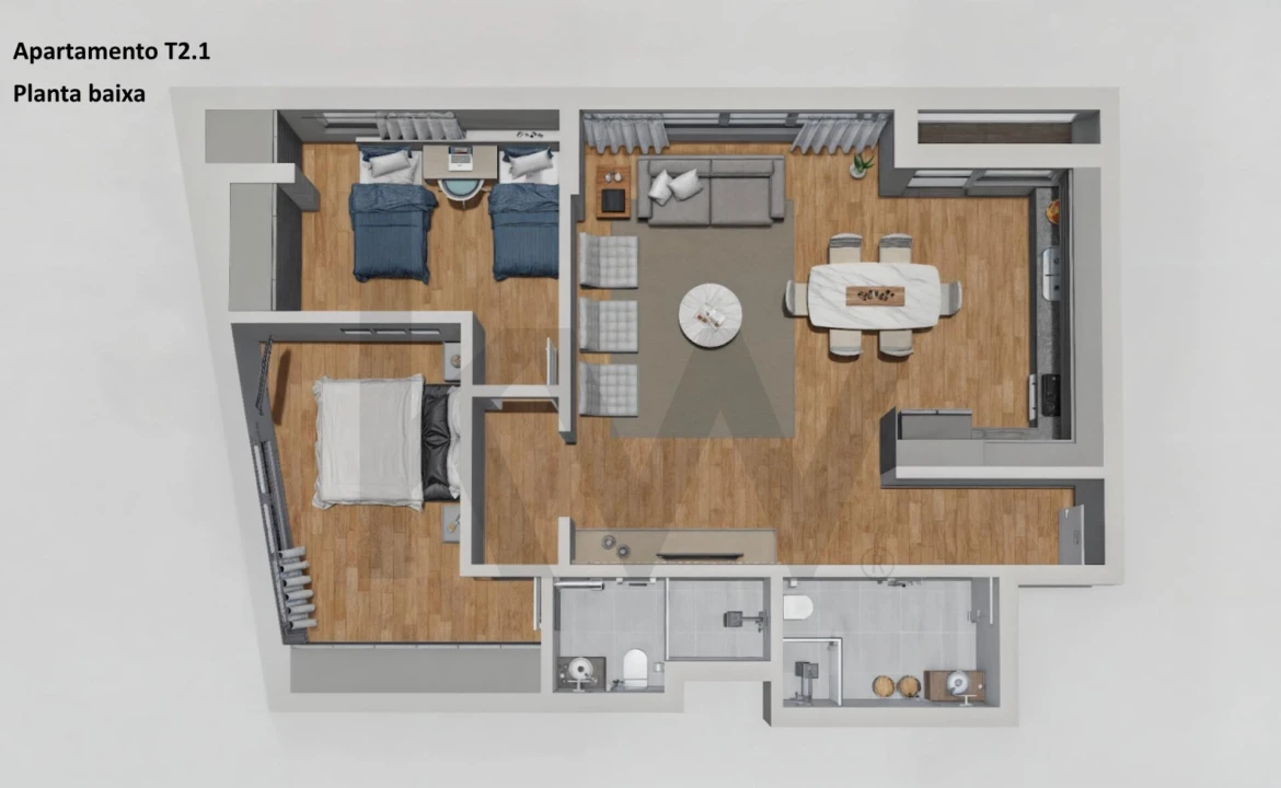 Apartamento T2 para Venda em Rio de Mouro Foto 8