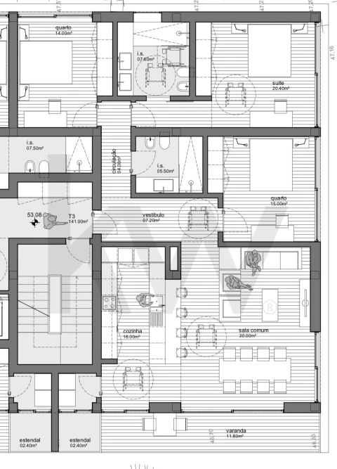 Apartamento T2 para Venda em Lagoa (Nossa Senhora do Rosario)