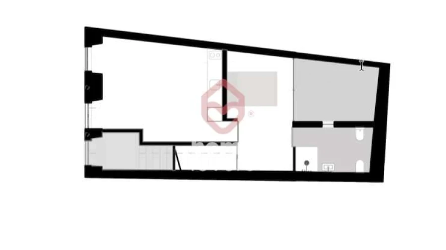 Apartamento T1 para Venda em Santa Maria do Castelo e Santiago e Santa Susana Foto 10