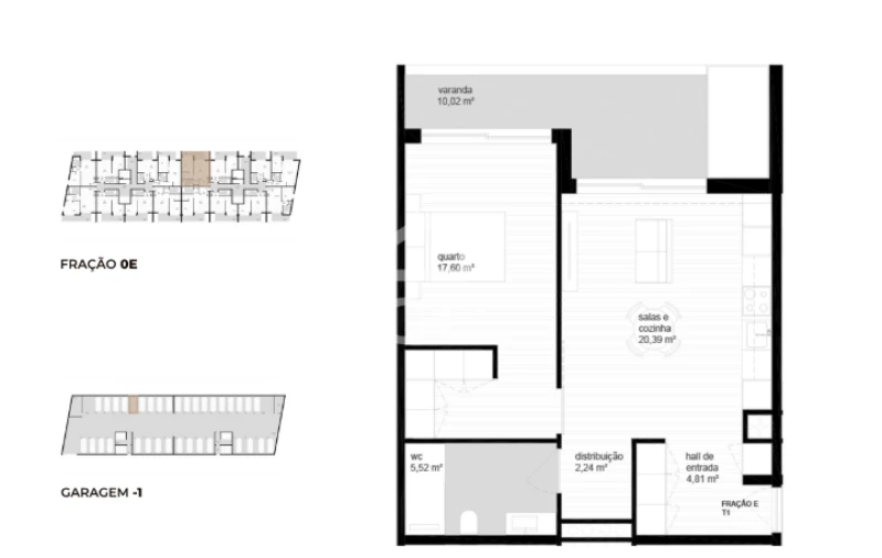 Apartamento T1 para Venda em Vila Nova de Cerveira e Lovelhe Foto 8