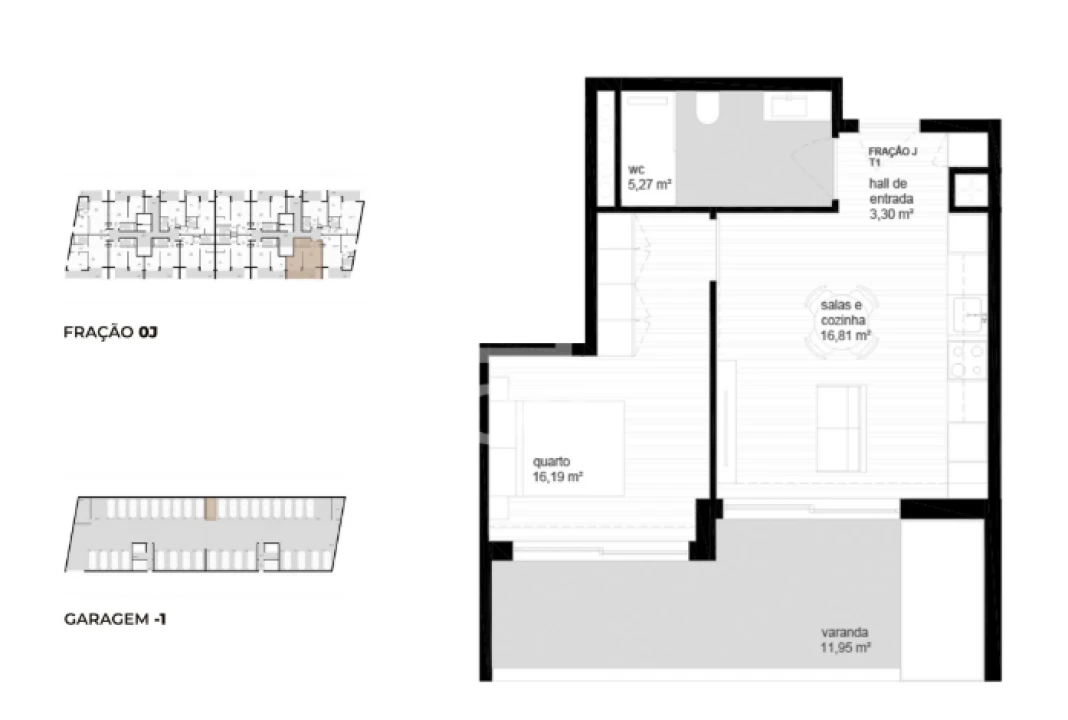 Apartamento T1 para Venda em Vila Nova de Cerveira e Lovelhe Foto 8