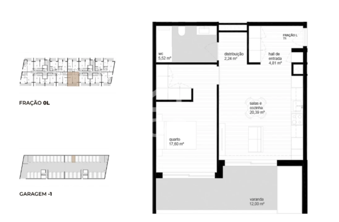Apartamento T1 para Venda em Vila Nova de Cerveira e Lovelhe Foto 8