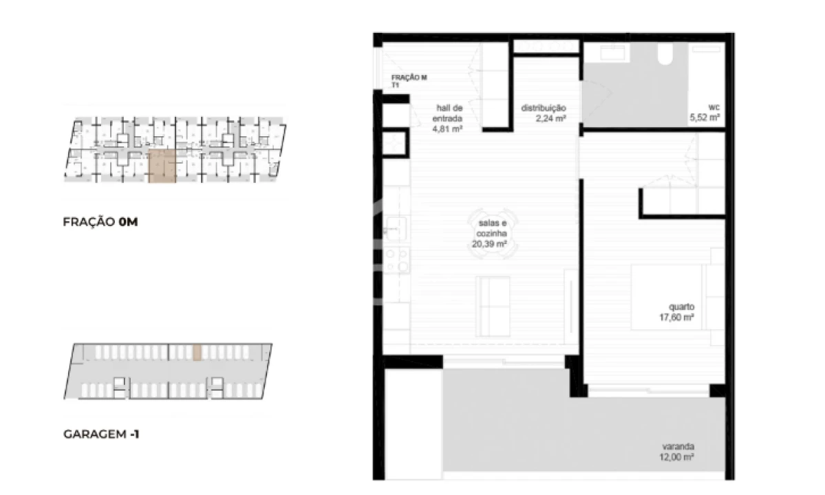 Apartamento T1 para Venda em Vila Nova de Cerveira e Lovelhe Foto 8
