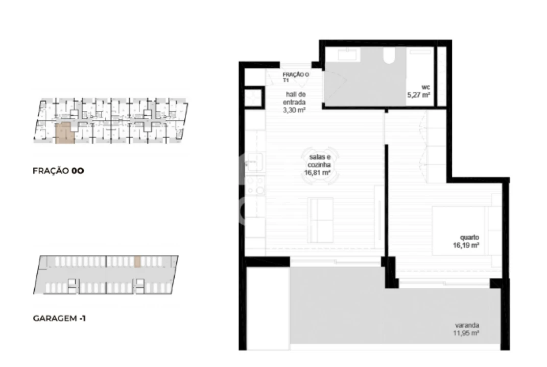Apartamento T1 para Venda em Vila Nova de Cerveira e Lovelhe Foto 8