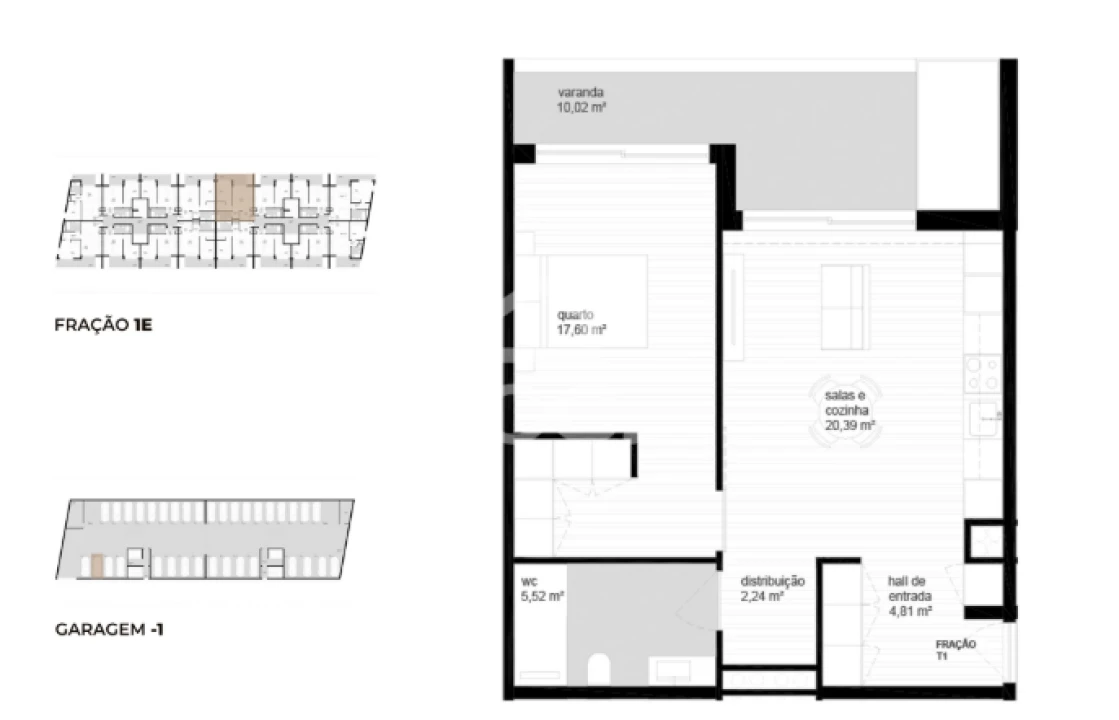 Apartamento T1 para Venda em Vila Nova de Cerveira e Lovelhe Foto 8