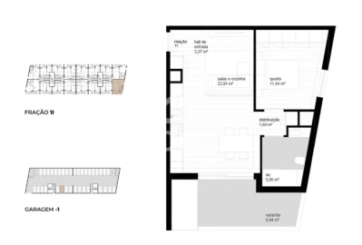 Apartamento T1 para Venda em Vila Nova de Cerveira e Lovelhe