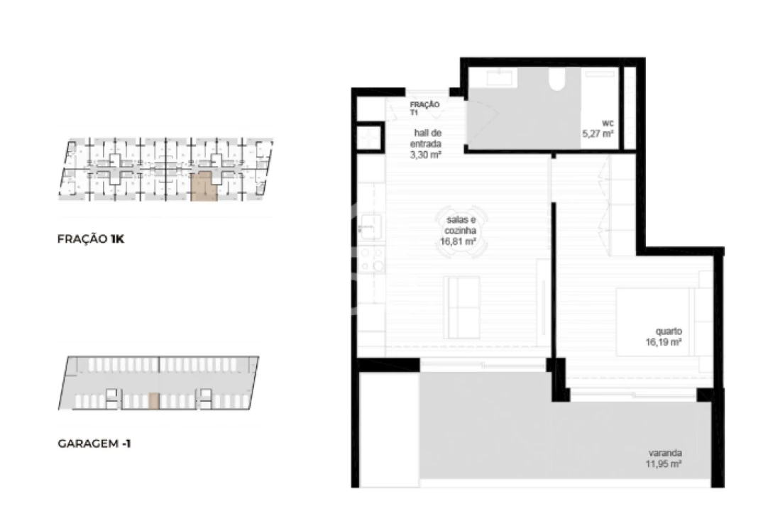Apartamento T1 para Venda em Vila Nova de Cerveira e Lovelhe Foto 8