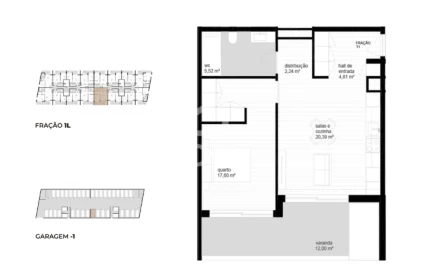 Apartamento T1 para Venda em Vila Nova de Cerveira e Lovelhe