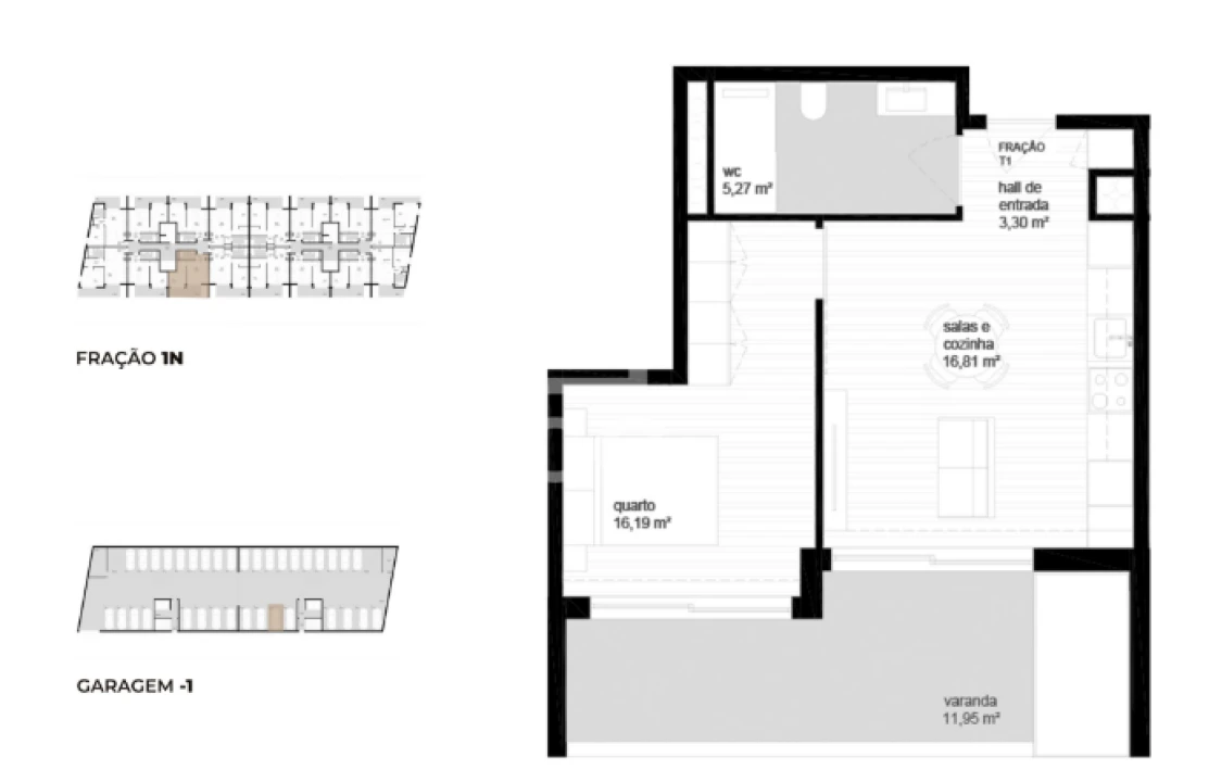Apartamento T1 para Venda em Vila Nova de Cerveira e Lovelhe Foto 8