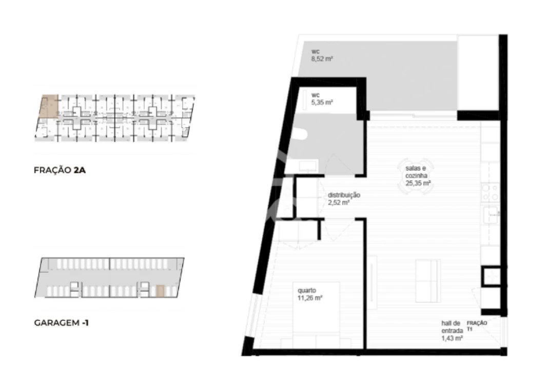 Apartamento T1 para Venda em Vila Nova de Cerveira e Lovelhe Foto 8