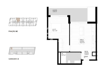 Apartamento T1 para Venda em Vila Nova de Cerveira e Lovelhe