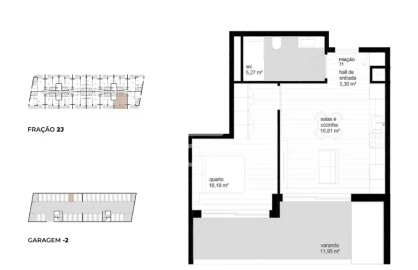 Apartamento T1 para Venda em Vila Nova de Cerveira e Lovelhe