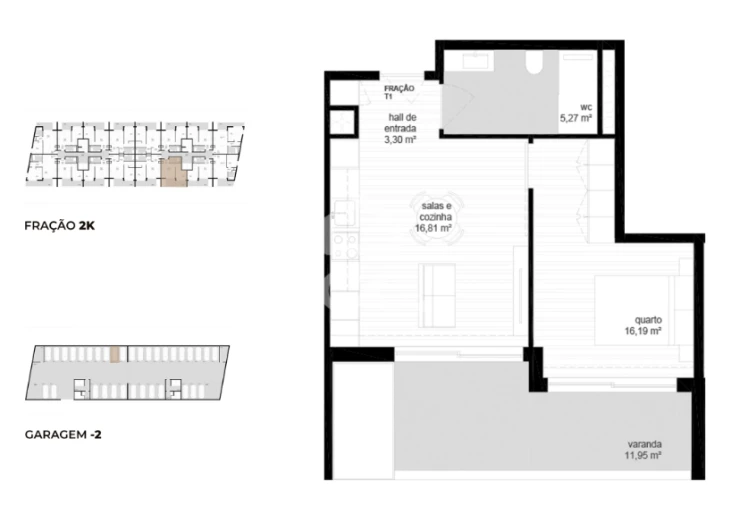 Apartamento T1 para Venda em Vila Nova de Cerveira e Lovelhe Foto 8