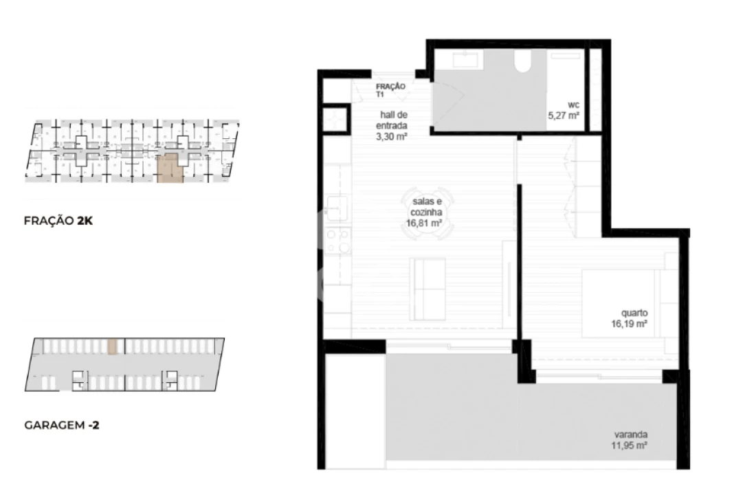 Apartamento T1 para Venda em Vila Nova de Cerveira e Lovelhe Foto 8