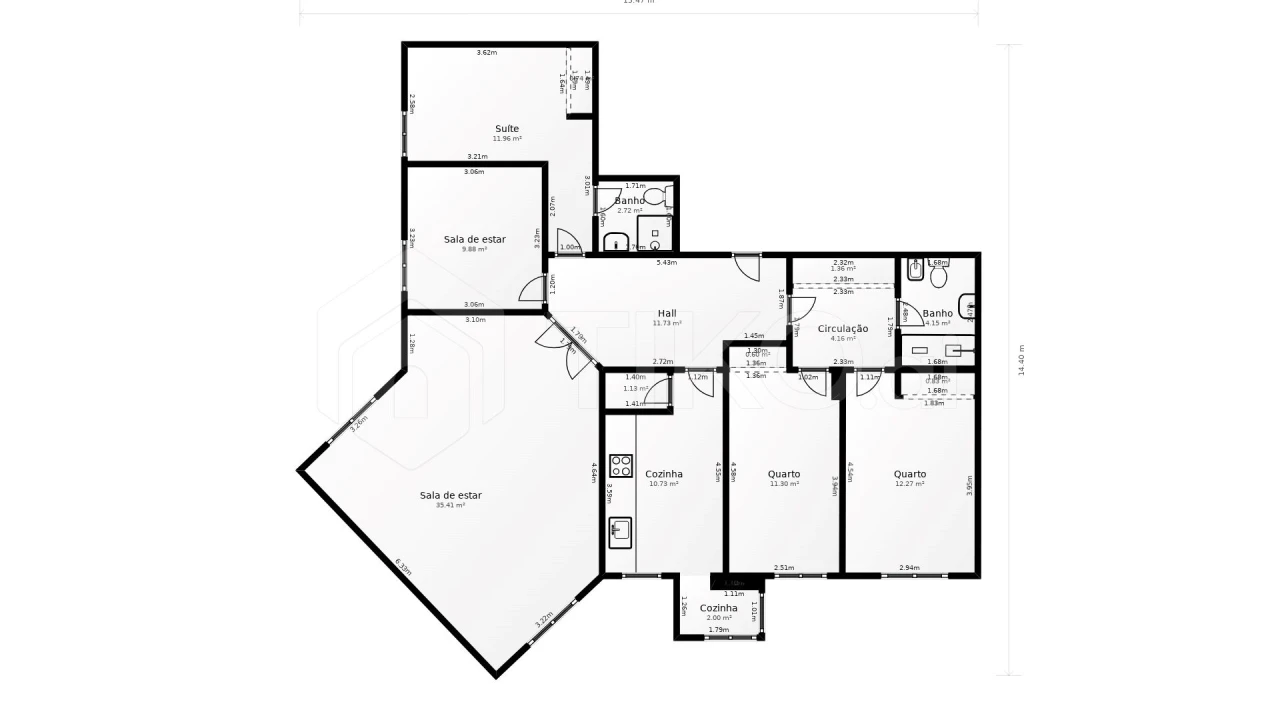 Apartamento T4 para Venda em Venteira Planta 2