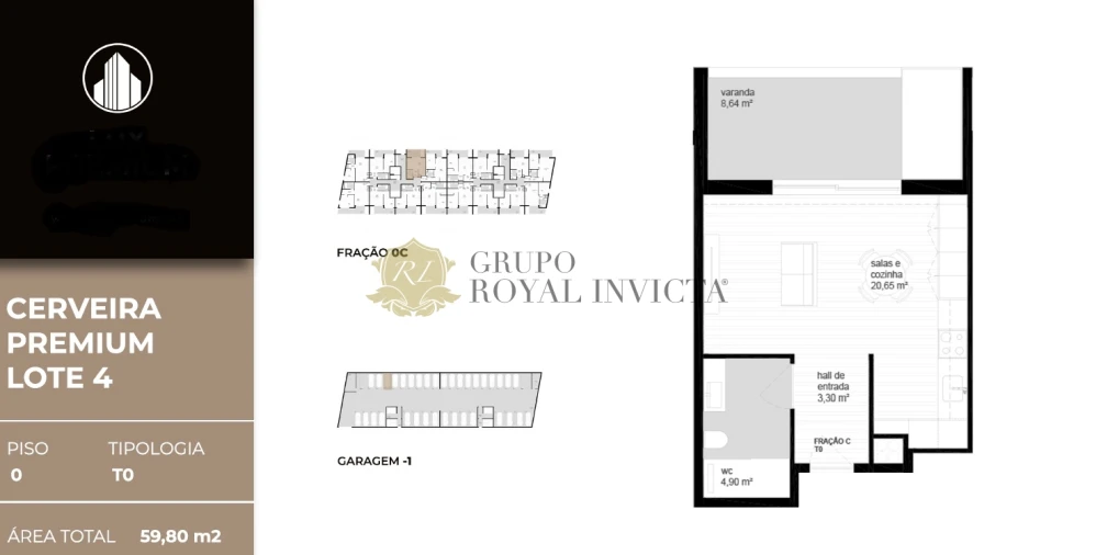 Apartamento T0 para Venda em Vila Nova de Cerveira e Lovelhe Foto 11