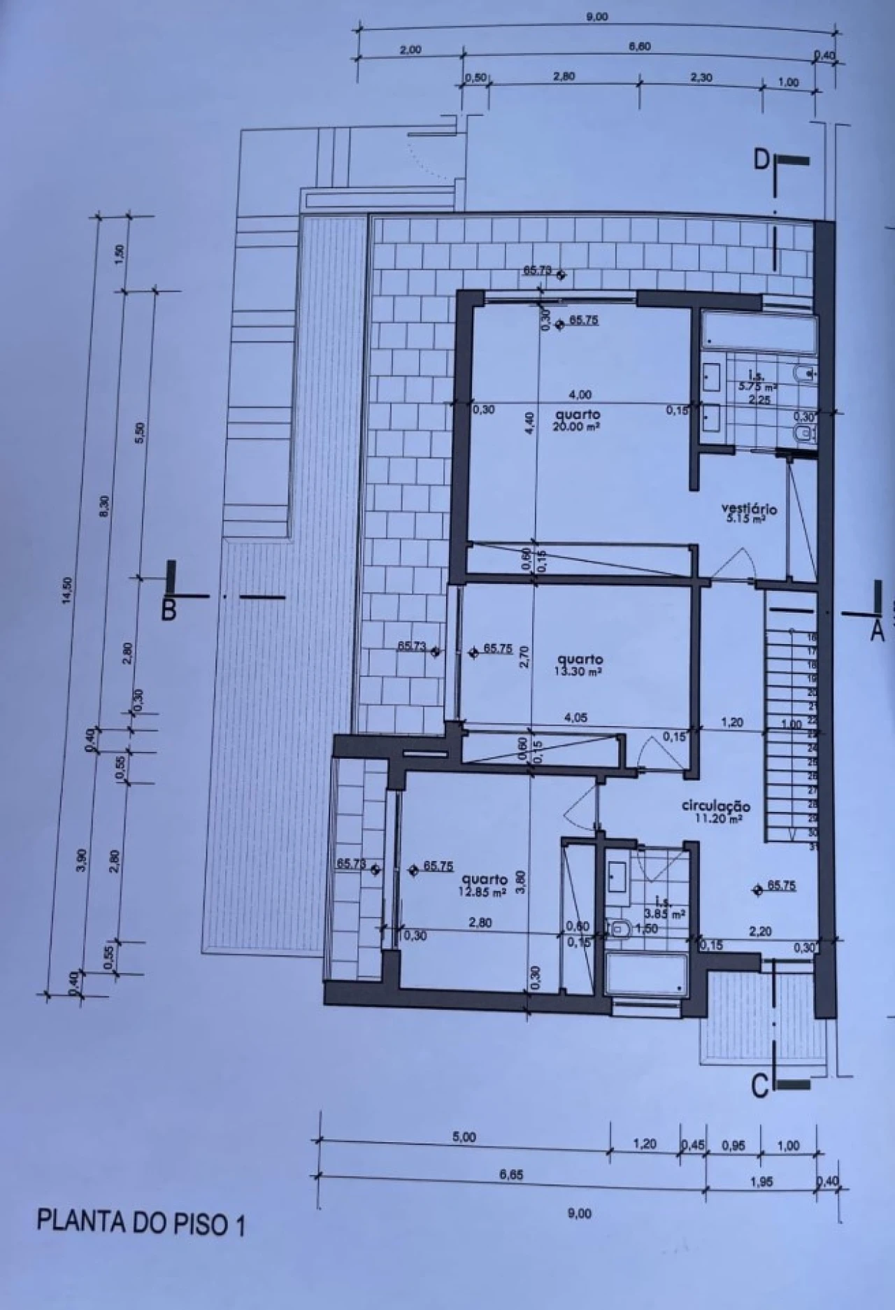 Moradia T4 para Venda em Santo Isidoro Planta 3