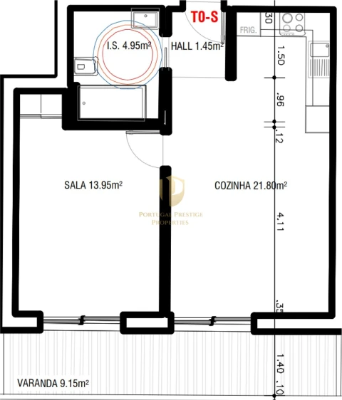 Apartamento T0 para Venda em Altura