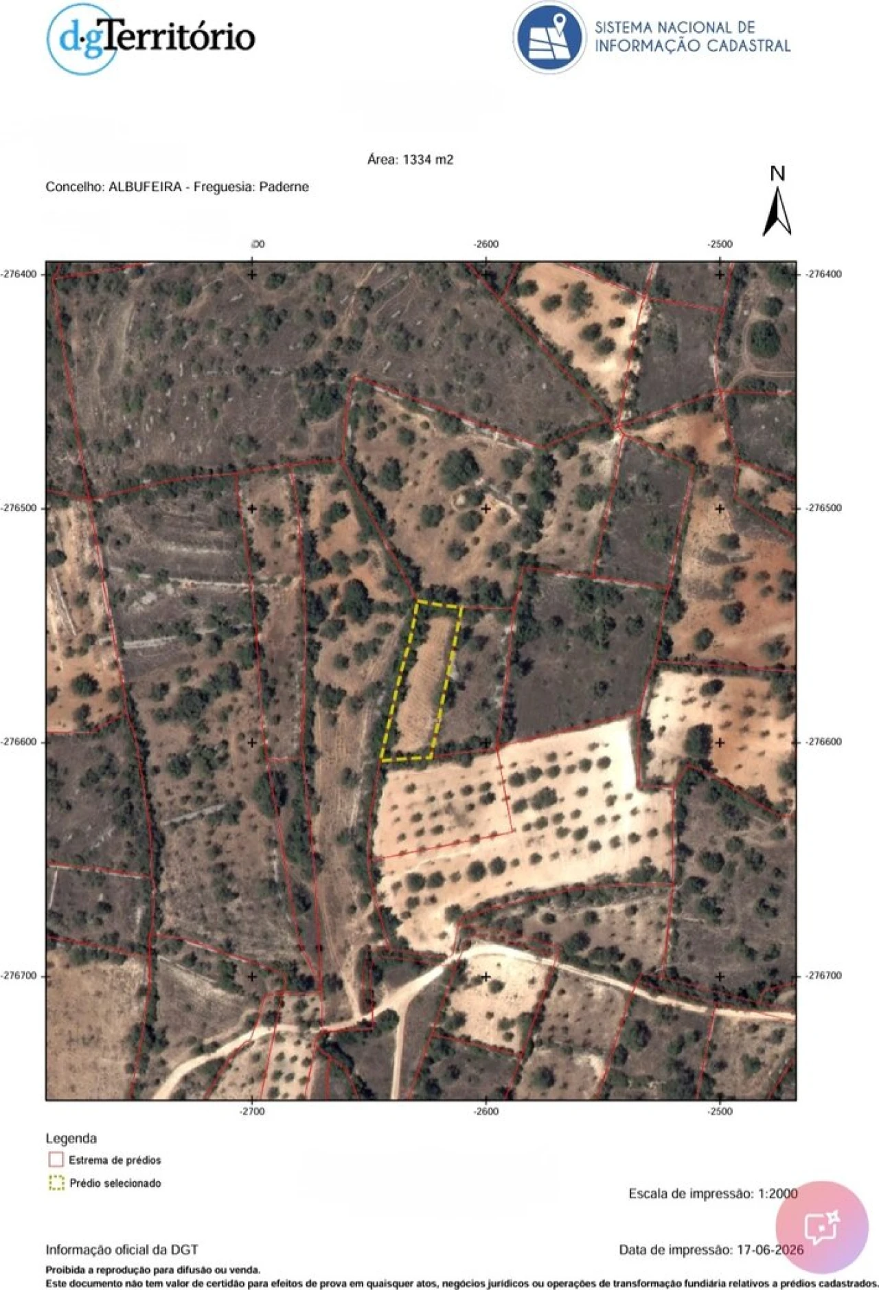 Terreno para Venda em Paderne Foto 6
