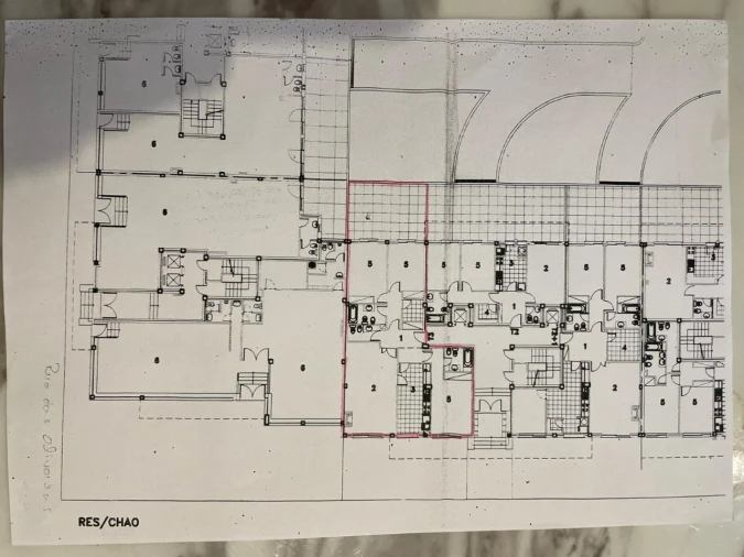 Apartamento T3 para Venda em Mafamude e Vilar do Paraíso Planta 1
