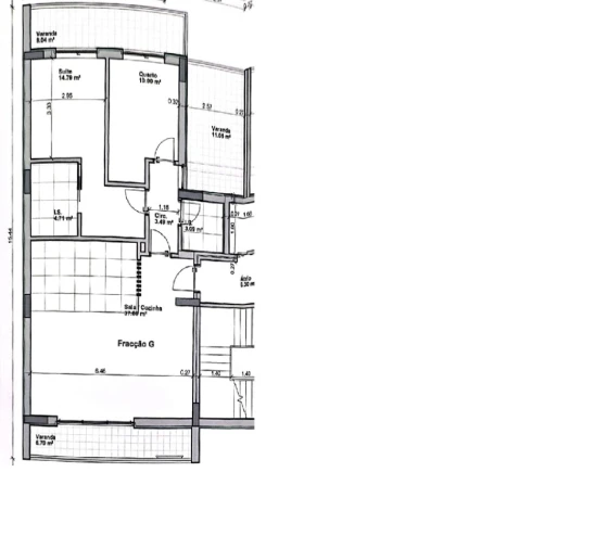 Apartamento T2 para Venda em Gambia-Pontes-Alto da Guerra Planta 1