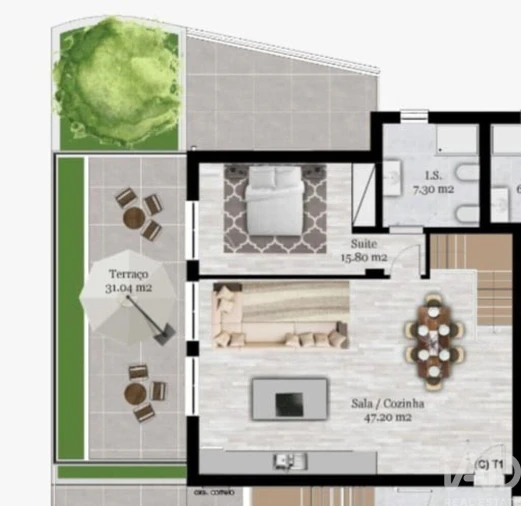 Apartamento T3 para Venda em Silveira Foto 20