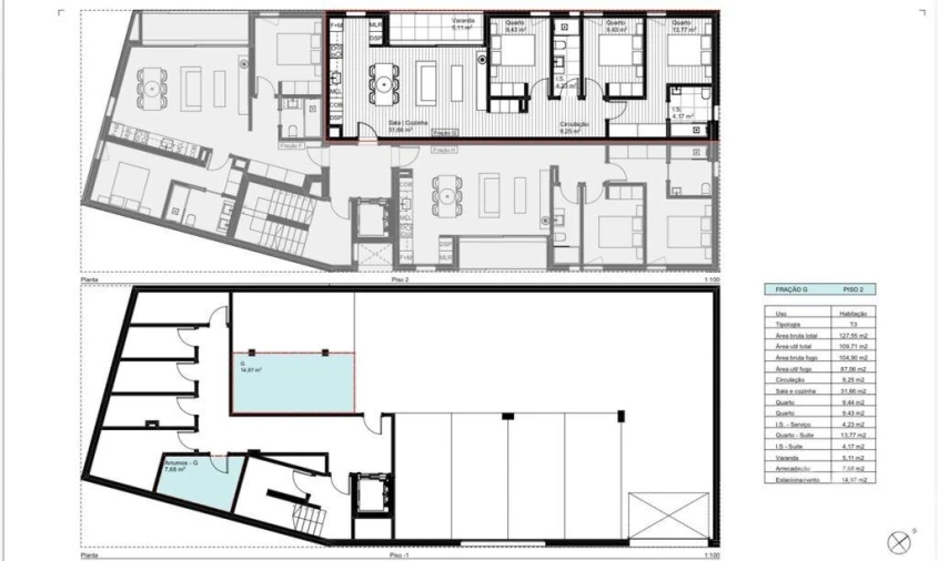 Apartamento T3 para Venda em Estômbar e Parchal Foto 28