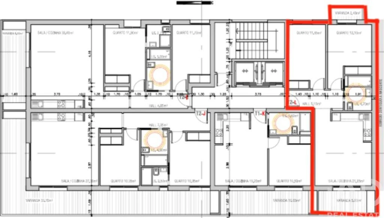 Apartamento T2 para Venda em Monte Gordo Foto 9