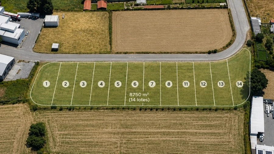 Terreno para Venda em Castêlo da Maia