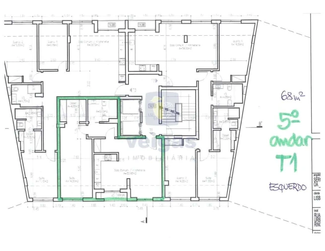 Apartamento T1 para Venda em Rio de Mouro Foto 3
