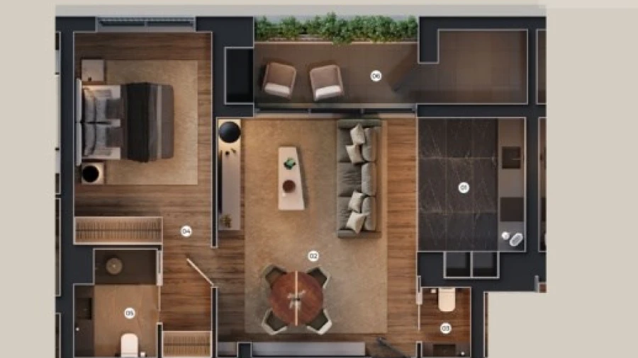 Apartamento T1 para Venda em Ponta Delgada (São Pedro)
